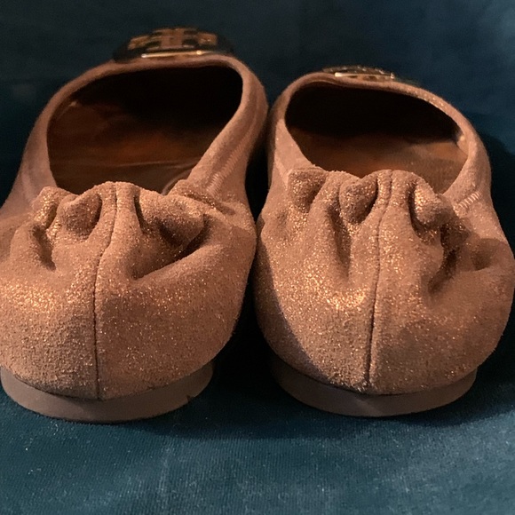 Bronze metallic Tory Burch flats size 7 - Picture 3 of 6